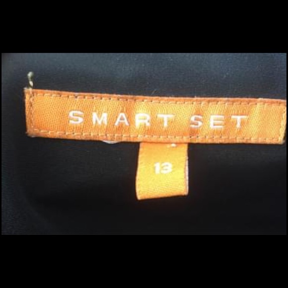 Black w/White Polka Dot Halter Dress Sz 13 - Picture 3 of 3